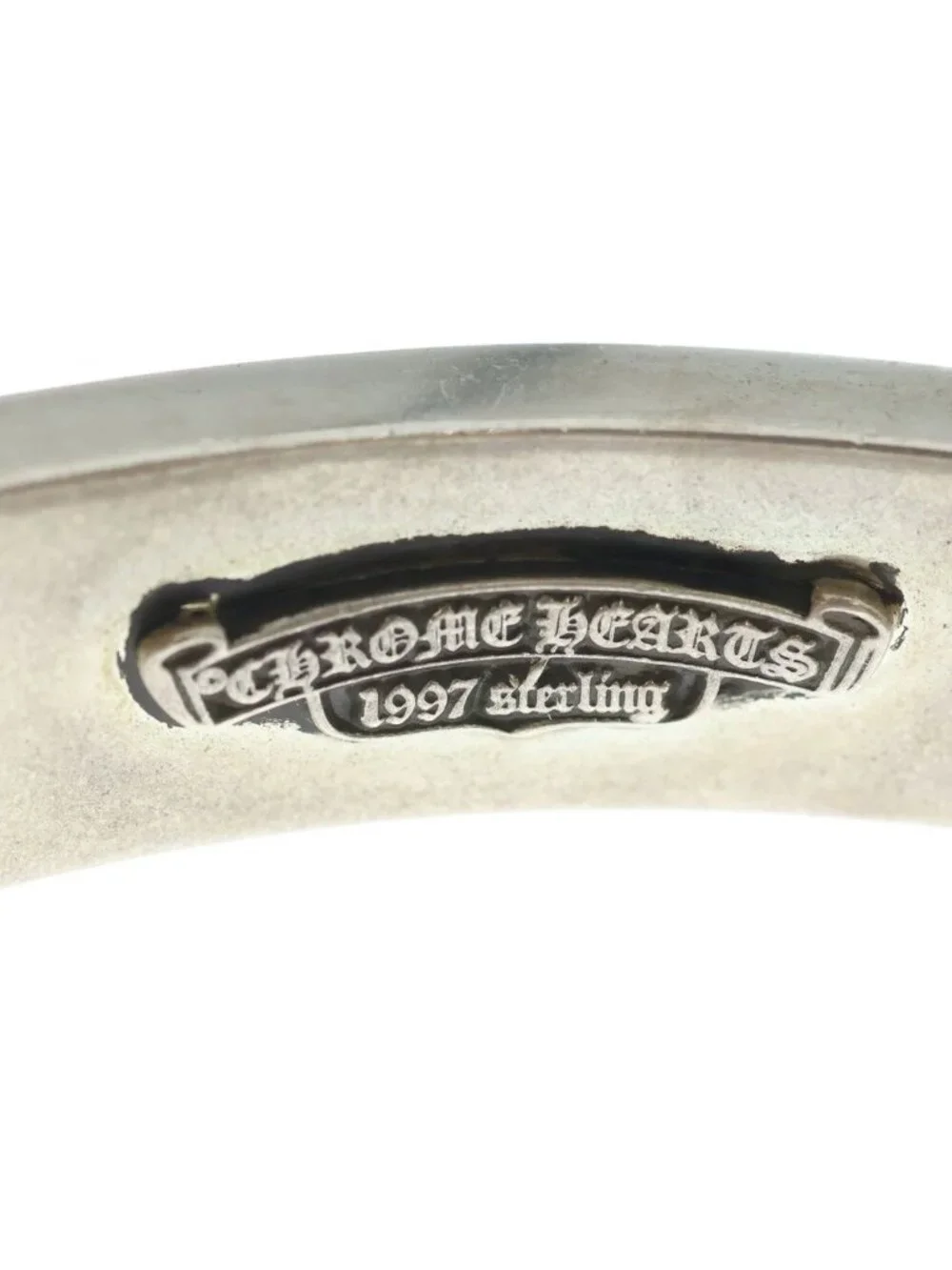 Chrome Hearts ID Floral Crs ID Fancy Link Bracelet Silver